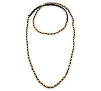 Collana VestoPazzo Ottone macramè
