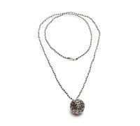 COLLANA VESTOPAZZO PENDENTE SFERA SILVER PLATED LO53032