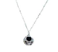 Collana Vintage In Pizzo In Argento Sterling