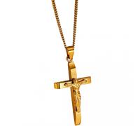 Collana VO-34100 Cruz - Oro