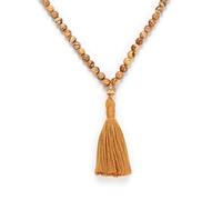 Collana Yoga Gioielli Collana lunga nappa con perline Jasper con 108 perline Mala per donne o uomini (Marrone Picture Jasper (Brown Picture Jasper))