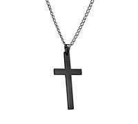 Collane a catena da uomo - ciondoli cristiani da uomo in acciaio inossidabile antiruggine | accessori da uomo hip-pop ciondolo bibbia per collo, Refer to description, Acciaio inossidabile, Unisex
