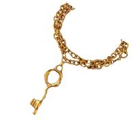Collane a tema per coppie, da indossare tutti i giorni, design francese, collana in metallo, gioielli per partner, regalo di San Valentino, accessorio per coppia, One Size, come descritto, come