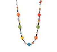 Collane boho da donna, filo lungo con perline in ceramica colorata, gioielli boho unici per le donne, collane hippie alla moda, regalo a sorpresa