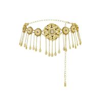 Collane con catena for il corpo, catene for danza del ventre, vita, donne, Egitto, metallo, lunga nappa, catena for la vita, catena for il corpo, cintura for abito, accessori