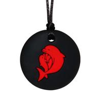 Collane da masticare per bambini sensoriali, collane masticabili in silicone per bambini autistici con ADHD SPD PICA e esigenze motorie orali, ciondolo giocattolo da masticare per ragazzi e ragazze