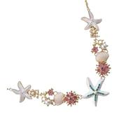 Collane da spiaggia per donna, collana con conchiglie chic alla in stile | Ragazze Ciondolo in conchiglia naturale fatto a mano per la moglie, la fidanzata, la madre, la figli