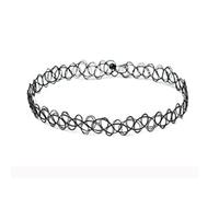 Collane girocollo da donna, stile gotico, in pelle di velluto, con pizzo, Y2K, alla moda, accessori, standard, Cotone, Nessuna pietra preziosa