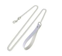 Collane girocollo punk gotiche da donna in pelle nera con rivetti in pelle PU gotica sexy ragazza collana chocker gioielli catene-bianco_a