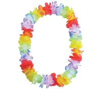 COLLANE HAWAIANE SET GHIRLANDE FIORI HAWAI PARTY TEMA BRACCIALI FESTA SPIAGGIA