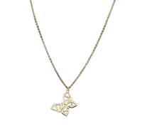 Collane in acciaio inossidabile, semplici collane con ciondolo origami, collana girocollo alla moda for donne, gioielli, regali for feste, 1 pezzo(Gold)
