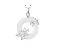 Collane In Argento per Donna, Collana In Argento Sterling S925 con Dodici Divinità Floreali, Ciondolo A Forma Di Catena, Gioielli Da Guardiano, Regali Di Compleanno per Fidanzata, Mamma, Moglie, Pr
