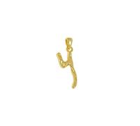 Collane per donna in argento sterling 925 con ciondolo a forma di lettera spessa e iniziale, collana girocollo con catena lunga, regali raffinati Goldy