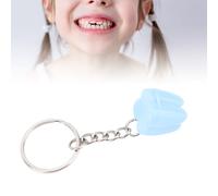 Collane per salvatore di denti, piccola scatola della collana per denti per denti perduti, custodie per denti per bambini per bambini (Azul)