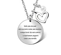 Collane Solo una zia può abbracciare come una mamma, comportarsi da vera amica e mantenere segreti come una sorella