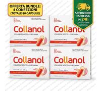 COLLANOL: MEGA KIT RISPARMIO 4 CONFEZIONI DA 20 CPS - BEST PRICE NET IN 24 H