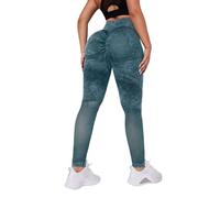 Collant a compressione da donna a vita alta spessa per sollevamento del sedere pantaloni da yoga da donna leggings da palestra da donna controllo della pancia pantaloni sportivi elastici senza