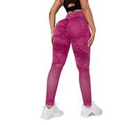 Collant a compressione da donna a vita alta spessa per sollevamento del sedere pantaloni da yoga da donna leggings da palestra da donna controllo della pancia pantaloni sportivi elastici senza
