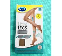 Collant a compressione gambe leggere Scholl Small Nude S BEIGE allevia le gam...