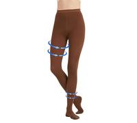 Collant a compressione medica extra larghi 4XL per donne e uomini, punta chiusa 20-30 mmHg, calze a compressione graduata in vita, leggings di supporto per edema, post chirurgia, durante la gravidanza