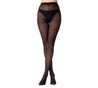 Collant A Rete Circolare Pretty Polly 1 Paio Taglia Unica Nero - PNAXJ9