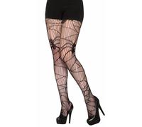 Collant A Rete Per Costume Da Ragno Per Donne Adulte