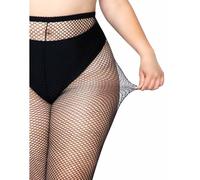 Collant a Rete Taglia Plus Leg Avenue - Nylon 100%