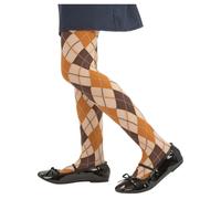 Collant A Righe Per Ragazze Scuola Anni 1920 Costume Elegante 6-12 Anni