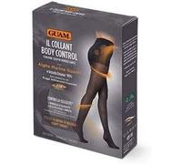 Collant Body Control Guam 50 Denari Nero Opaco Anticellulite L/XL
