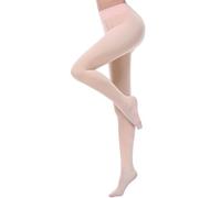 Collant Donna Foderati in Pile Finto Traslucido Sottili Calze Fake Translucent, Comodi Elasticizzati Leggings Tights per Autunno Invernali Collant (IT, Testo, Taglia unica, Regular, Regular, Nude)