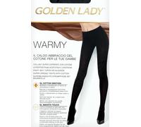 Collant donna Golden Lady Warmy super coprente con cotone e lycra art Warmy