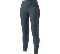 Dynafit - Collant da trail running caldi e riflettenti - Warm Ultra Tights W Cinder per Donne - Taglia S - Grigio