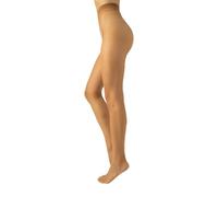 COLLANT ESTIVI | COLLANT VELATI CON FILATO PREGIATO SIDERIA | CALZE INVISIBILI | EFFETTO NATURALE ABBRONZATO | 8 DEN | S M L | MADE IN ITALY (4-L, NATURAL TAN)