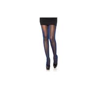 Collant luccicanti in lurex Leg Avenue colore nero/blu