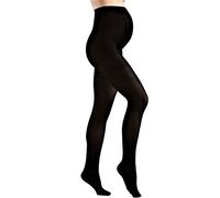 COLLANT MATERNITY MICROFIBRA 50 DEN M101 CONFEZIONE DA 4 PEZZI - Coprente, Opaco, con cinturino EXTRA SOFT - Prodotto CERTIFICATO "Confidence in Textile" OEKO-TEX Standard 100 (NERO 1/2 - 40/42)