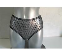 Collant Mutande Pizzo Seta Marino ERES Dizzie Swing T 40 Nuovo Etichetta V