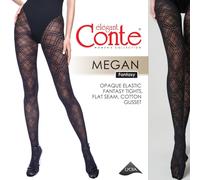 Collant nero di qualità modello Conte Megan semi-velato 40 den calzetteria...