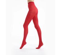 Collant opaco vellutato 50 denari Rosso 1/2