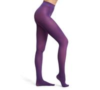 Collant opaco vellutato 50 denari Viola 3/4