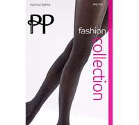Collant Opaques Luccicanti Neri Per Donne Moda Quotidiana Pretty Polly