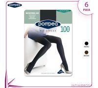 Collant Pompea microfibra 100 denari 6 paia
