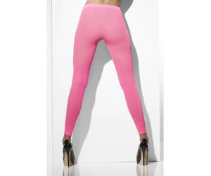 Collant Rosa Opaco Senza Piedi Accessorio Per Costume Anni '80 Neon
