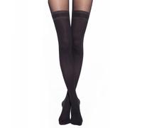 Collant semi-opaco di qualità stile Conte Gala calze imitazione nere