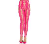 Collant Senza Spalline Opaque Leg Avenue Seamless - Rosa Neon