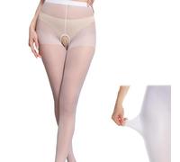 Collant Sexy Lucido da Donna,collant Trasparente a Vita Alta da Donna Collant Elastico a Compressione in Seta
