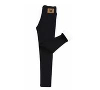 Collant termici da donna invernali - collant imbottiti in pile, pantaloni termici in cotone, leggings invernali a vita alta, pantaloni da yoga, vita elasticizzati, morbidi pantaloni invernali, Nero