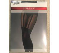 Collant ultra alla moda Marilyn Zazu Line con fantasia stile calza design 60 Den