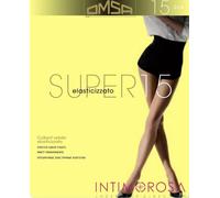 Collant velato Omsa super 15 den elasticizzato lycra 5 paia