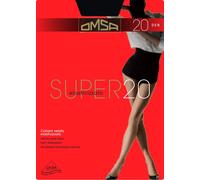 Collant velato Omsa Super 20 den elasticizzato lycra 5 paia