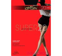 Collant velato Omsa Super 20 den elasticizzato lycra 5 paia